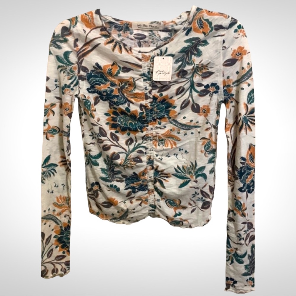 Free People Dreamed of You Long Sleeve Tee NWT - Picture 9 of 13
